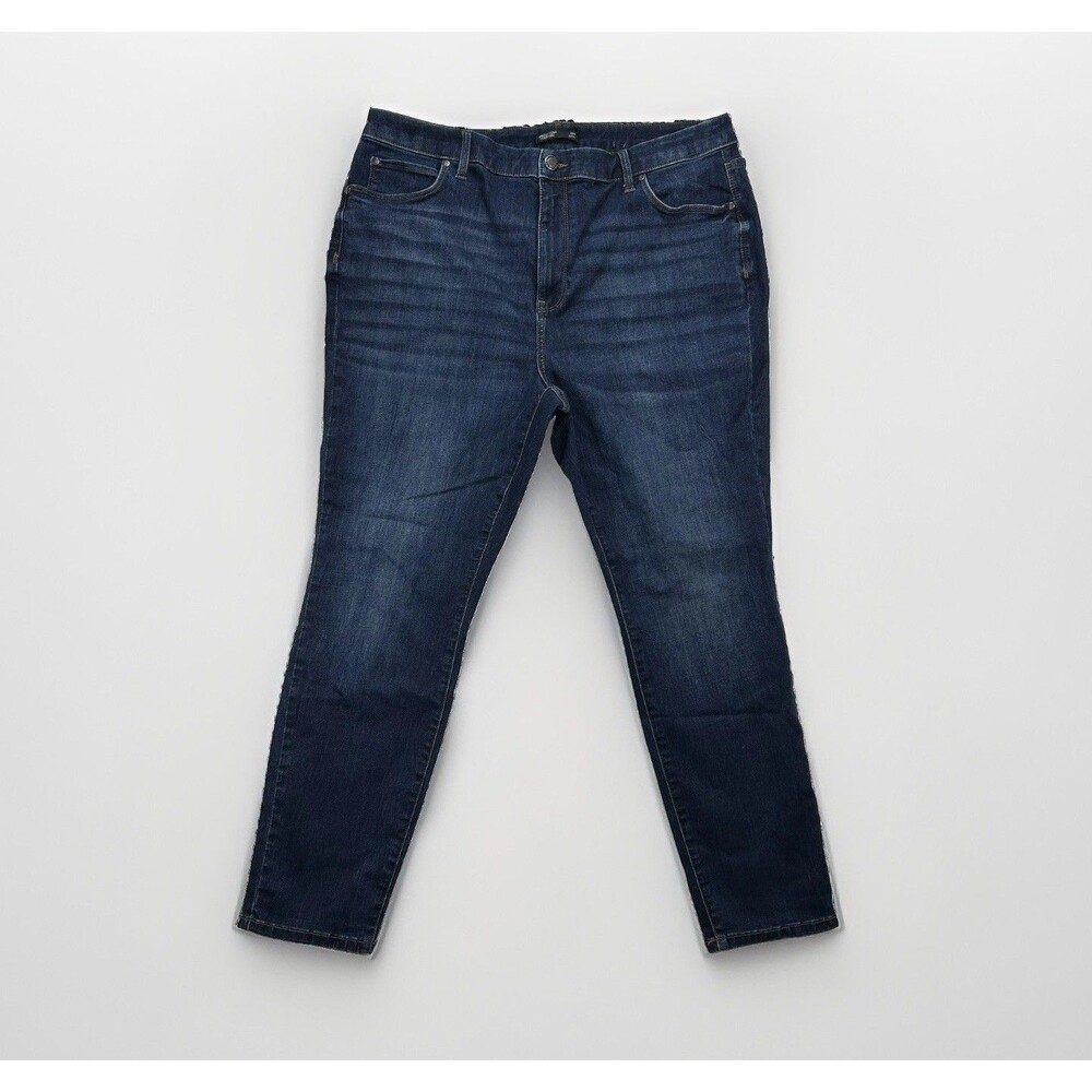 Simply Vera Wang Skinny Stretch Plus Jeans Size 20WL Mid Rise